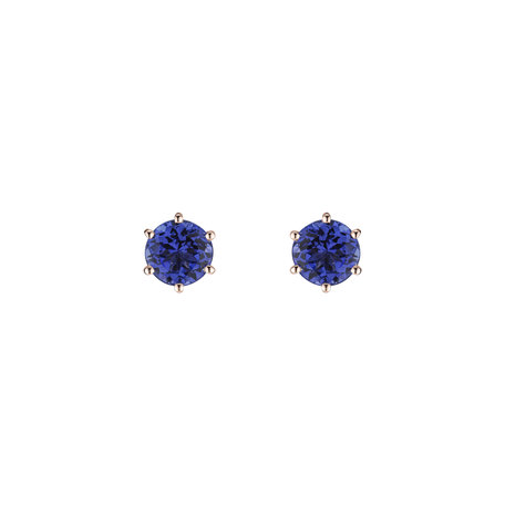 Earrings with Tanzanite Vesper Romance