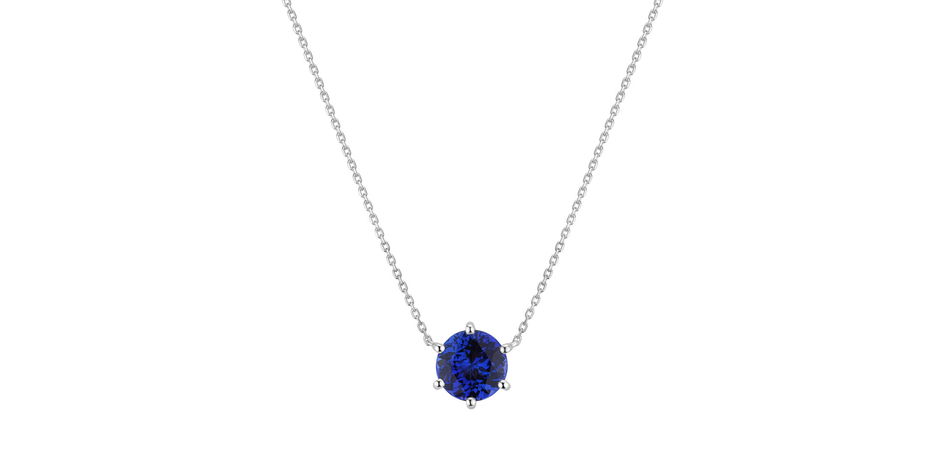 Necklace with Tanzanite Essential Drop