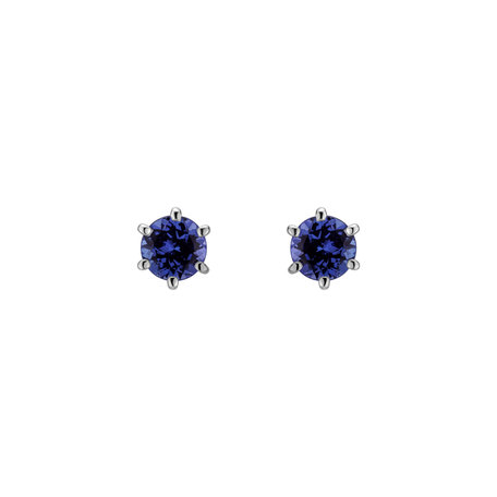 Earrings with Tanzanite Vesper Romance