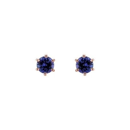 Earrings with Tanzanite Vesper Romance