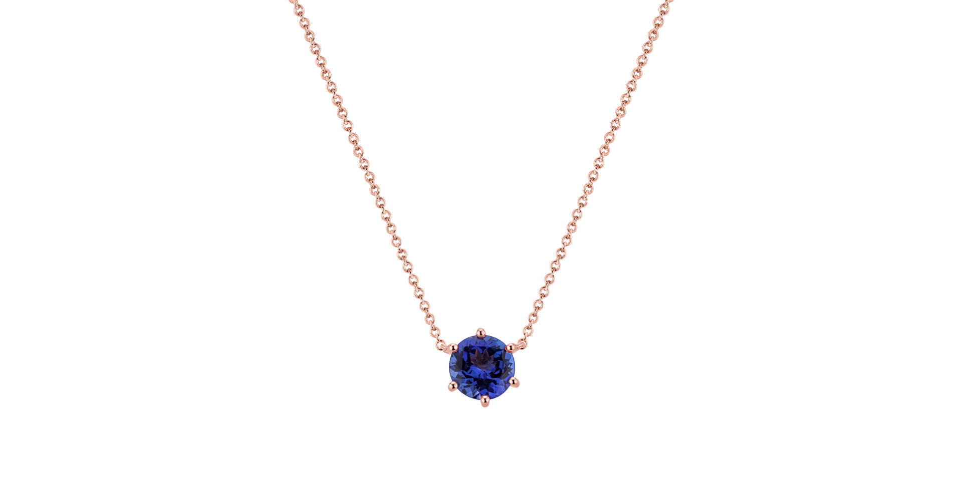 Necklace with Tanzanite Essential Drop