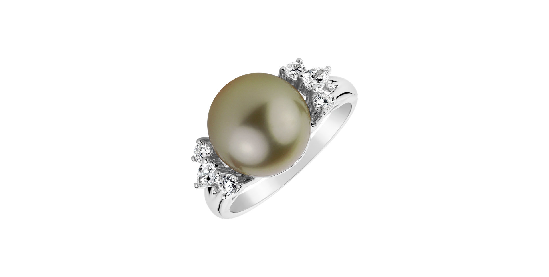 Diamond ring with Pearl Magical Trick
