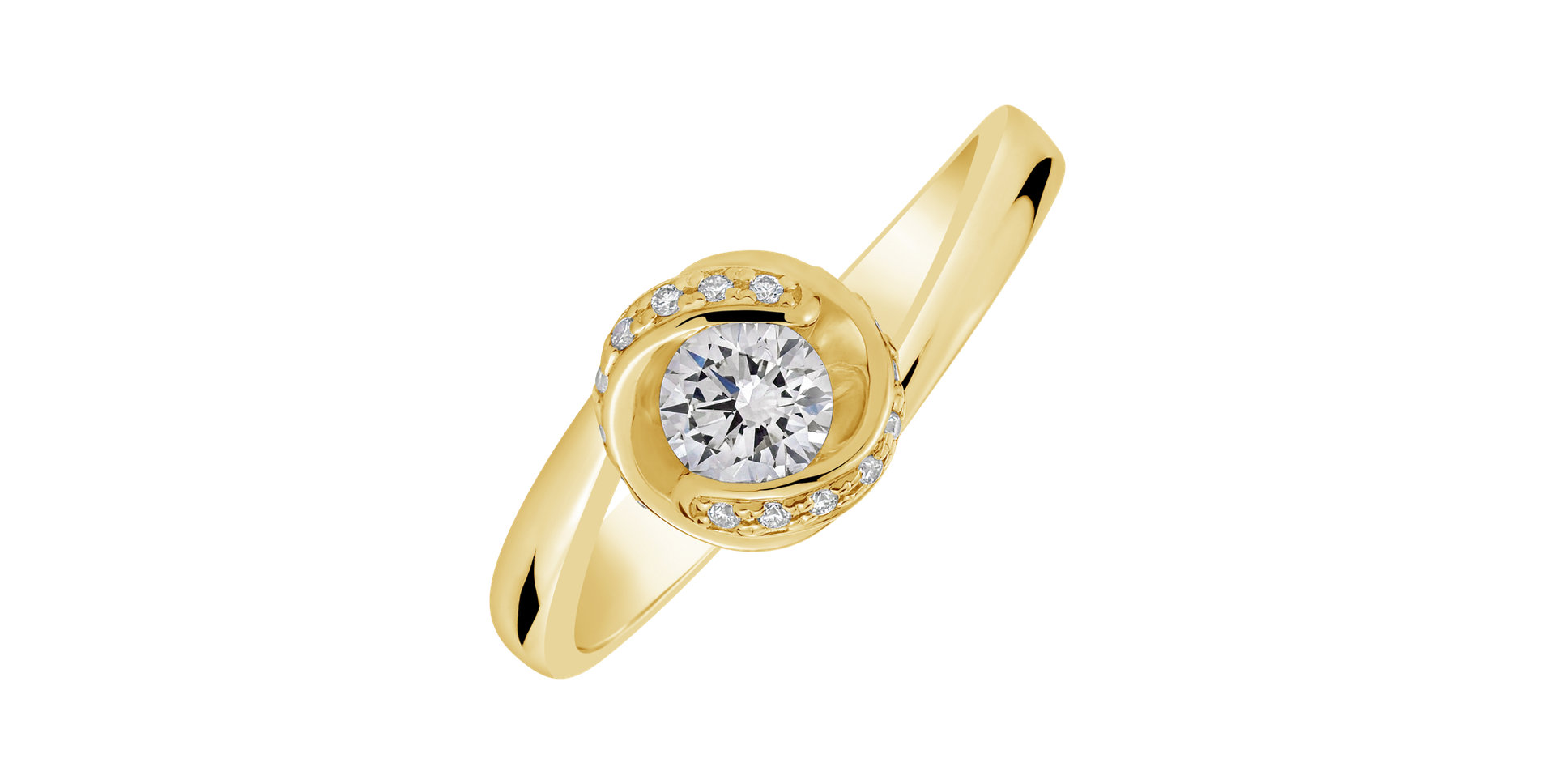 Diamond ring Twisted Tenderness