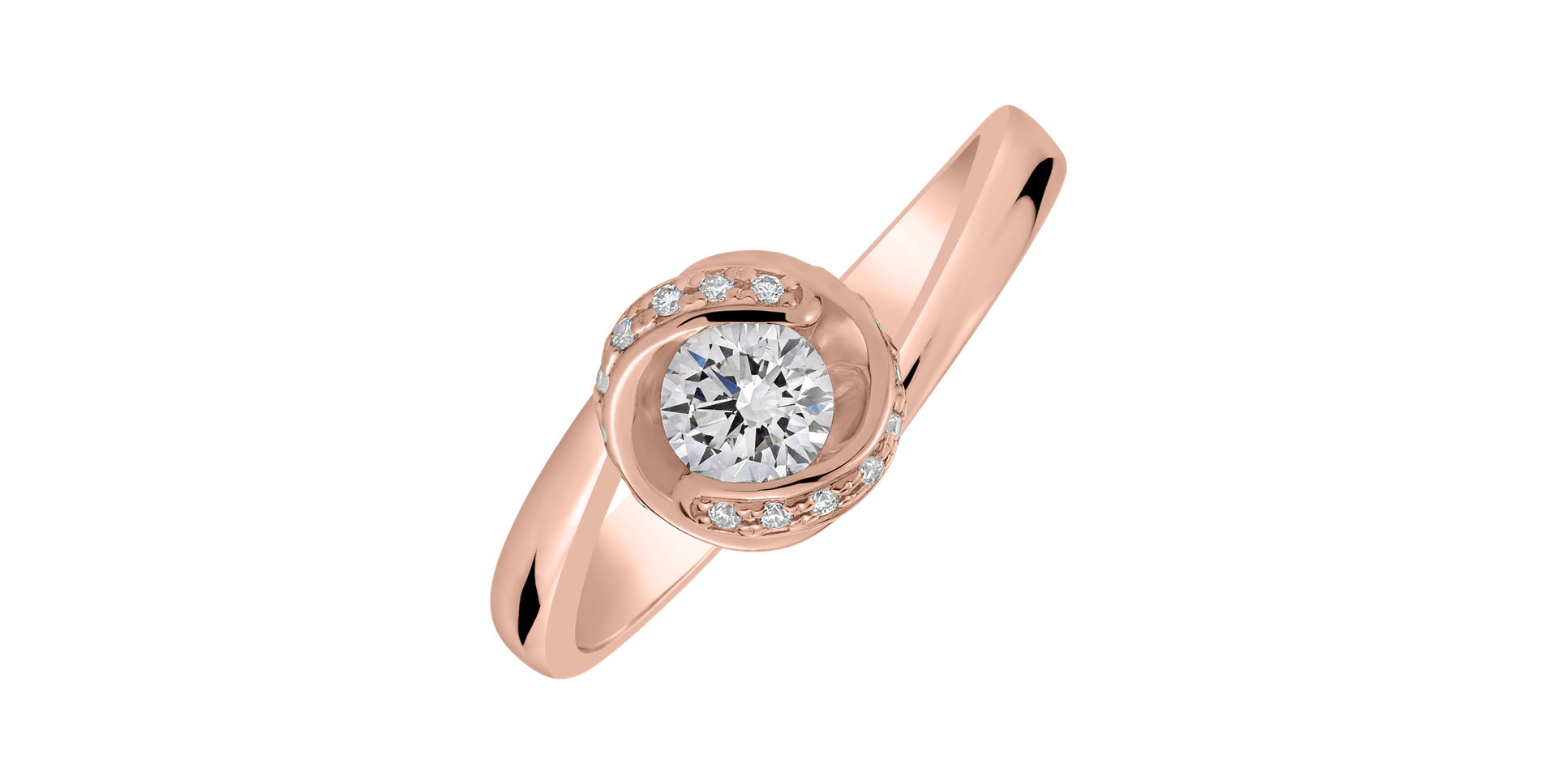Diamond ring Twisted Tenderness