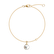 Diamond bracelet with pearl Lovely Lake5