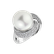 Diamond ring with Pearl Ocean Sonata4