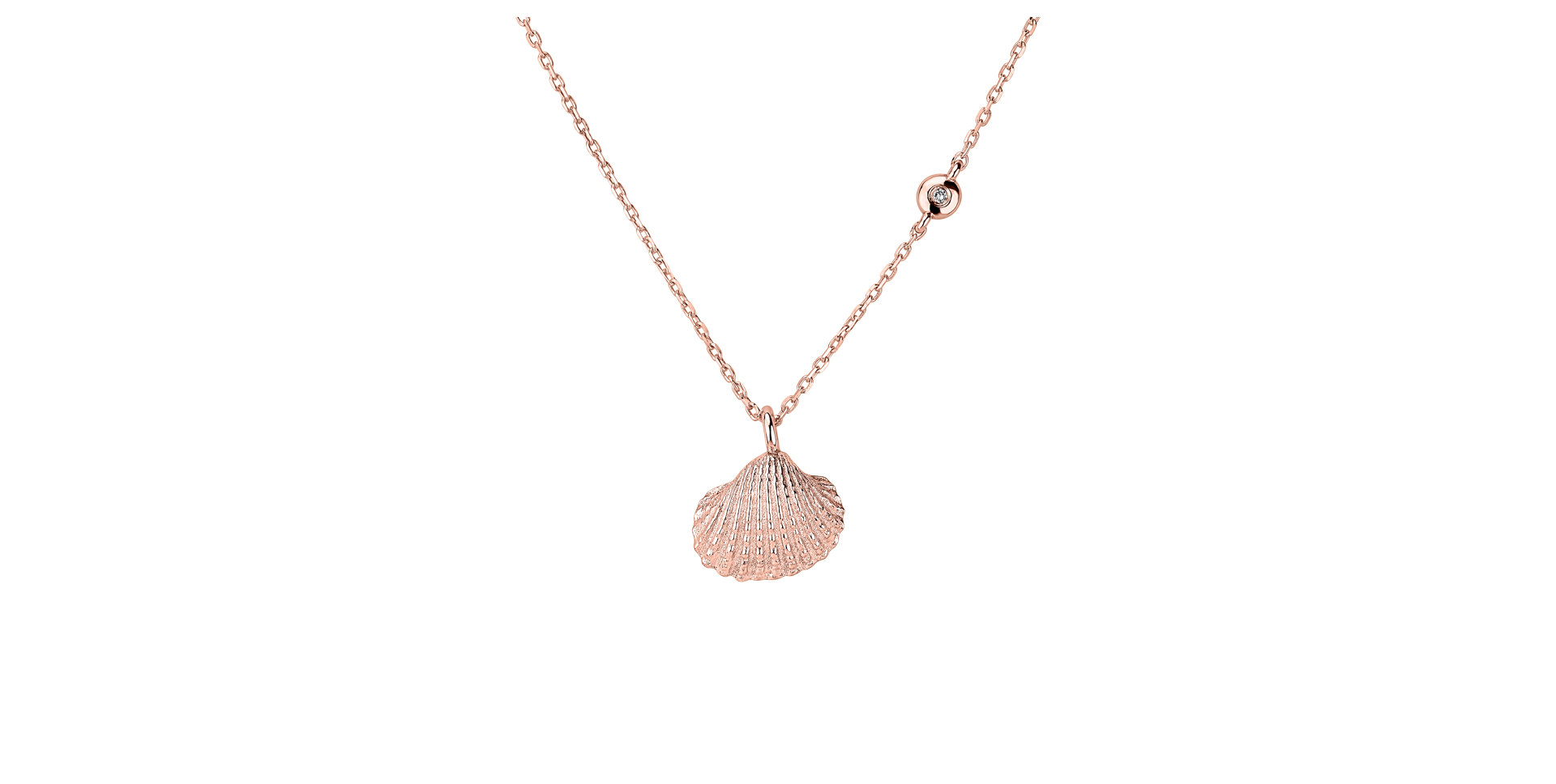 Diamond necklace Luxury Clam