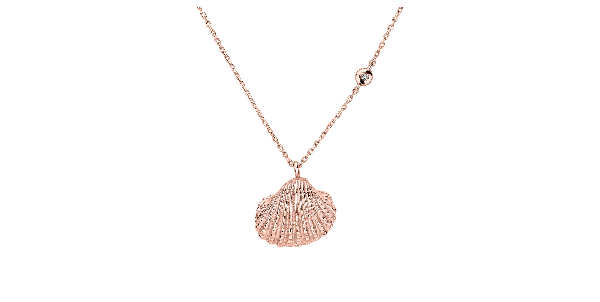 Diamond necklace Luxury Clam