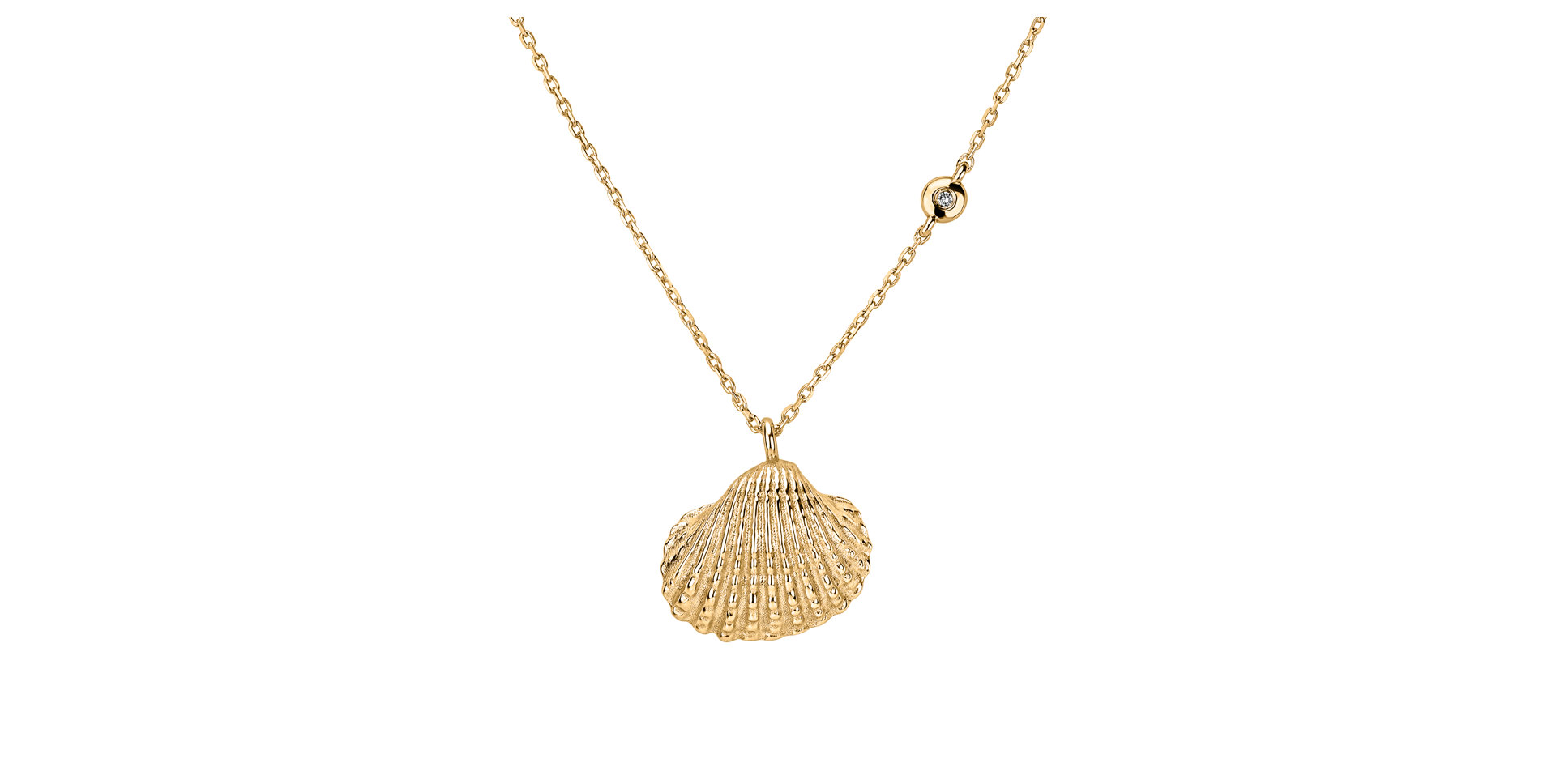 Diamond necklace Luxury Clam
