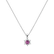 Diamond pendant with Sapphire Snow Star3