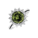 Diamond ring with Tourmalíne Stellar Sun4