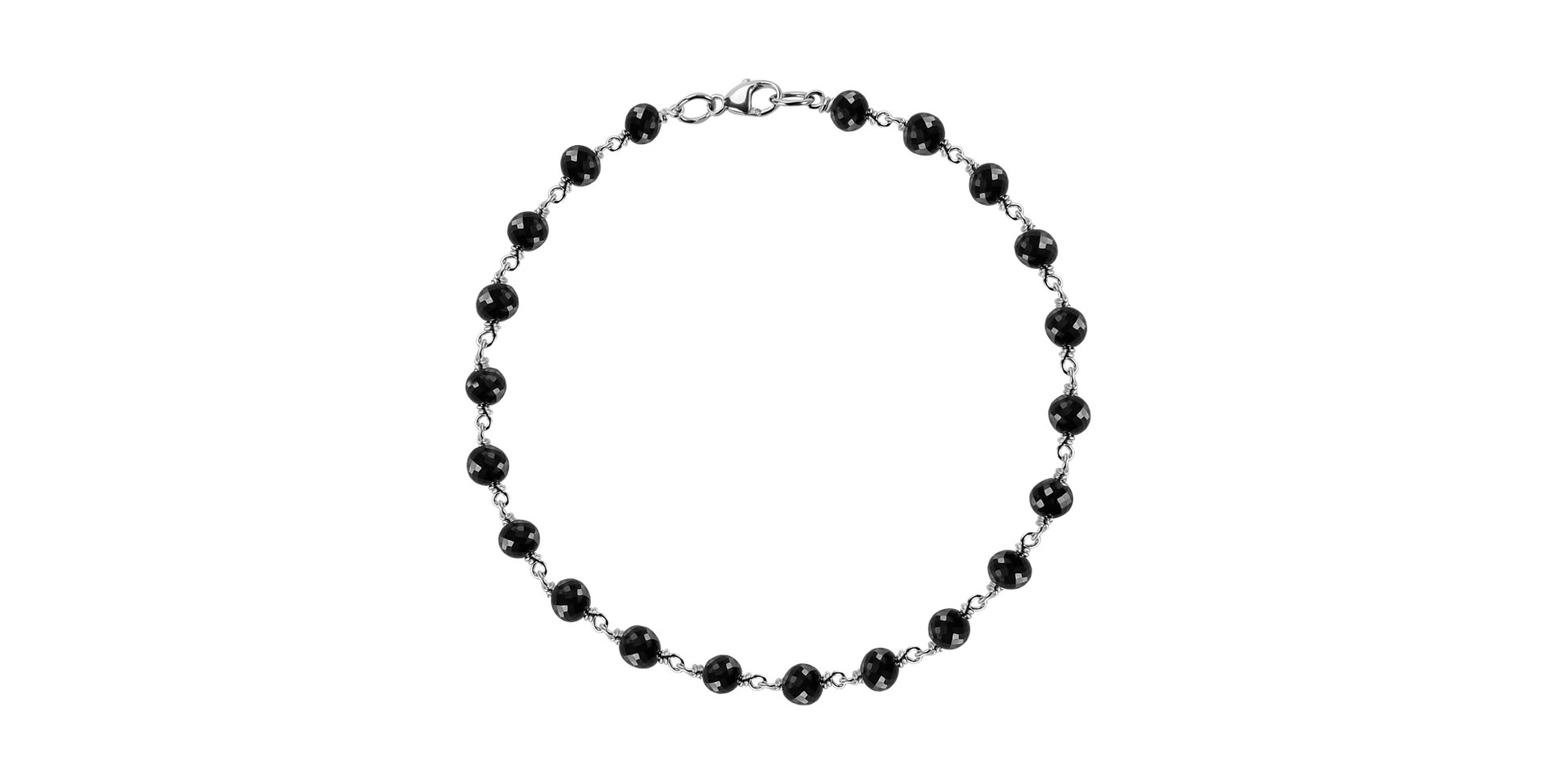 Bracelet with black diamonds Dark Melody