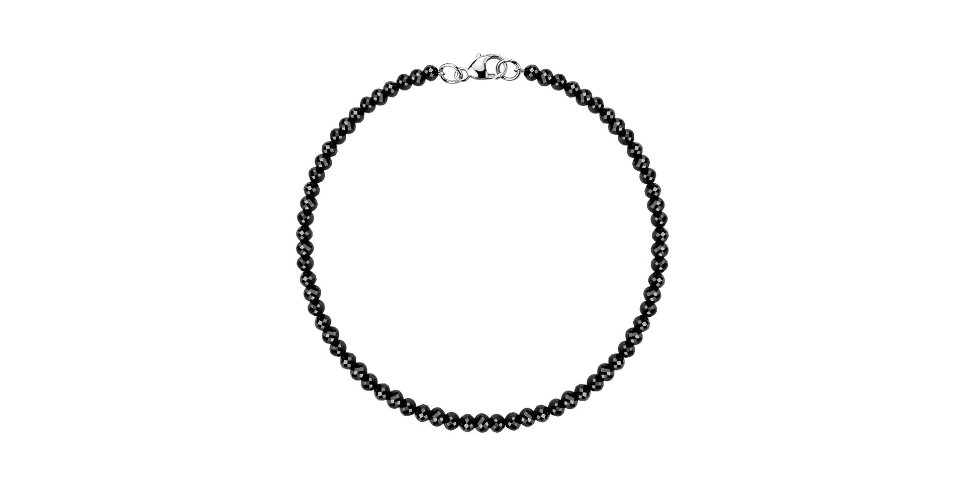 Bracelet with black diamonds Leandra