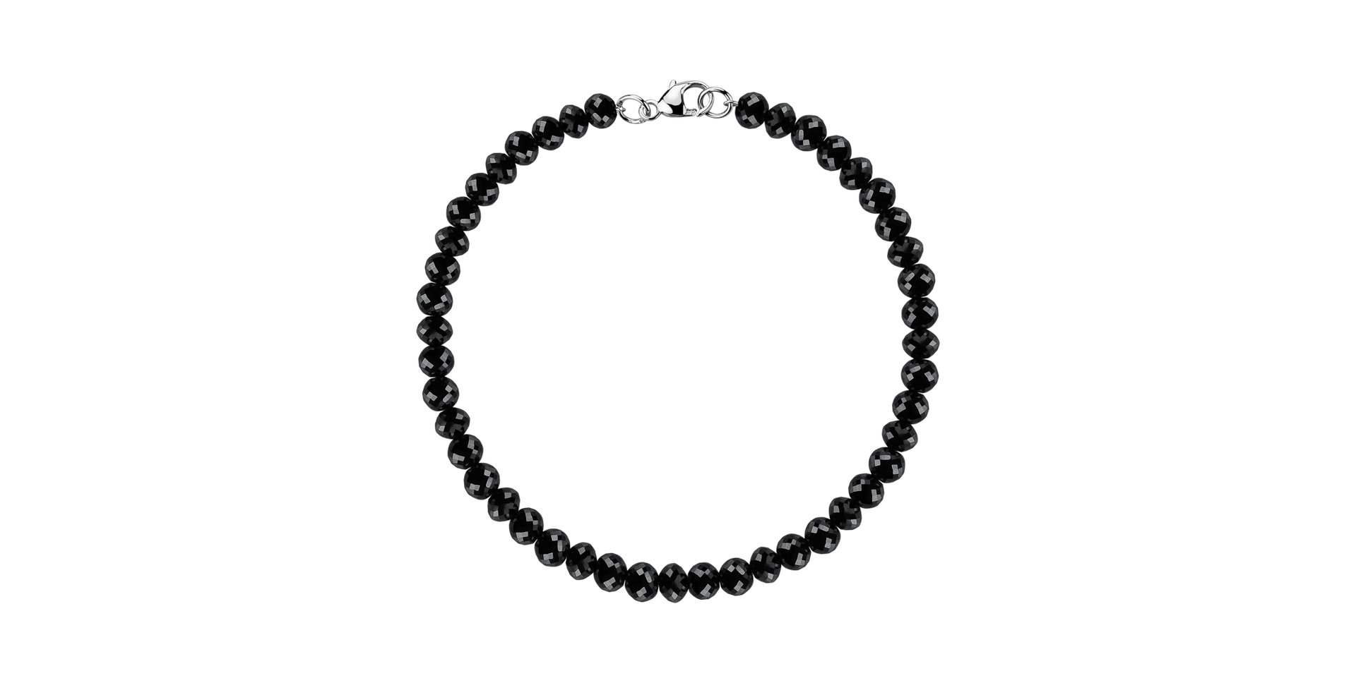 Bracelet with black diamonds Leandra