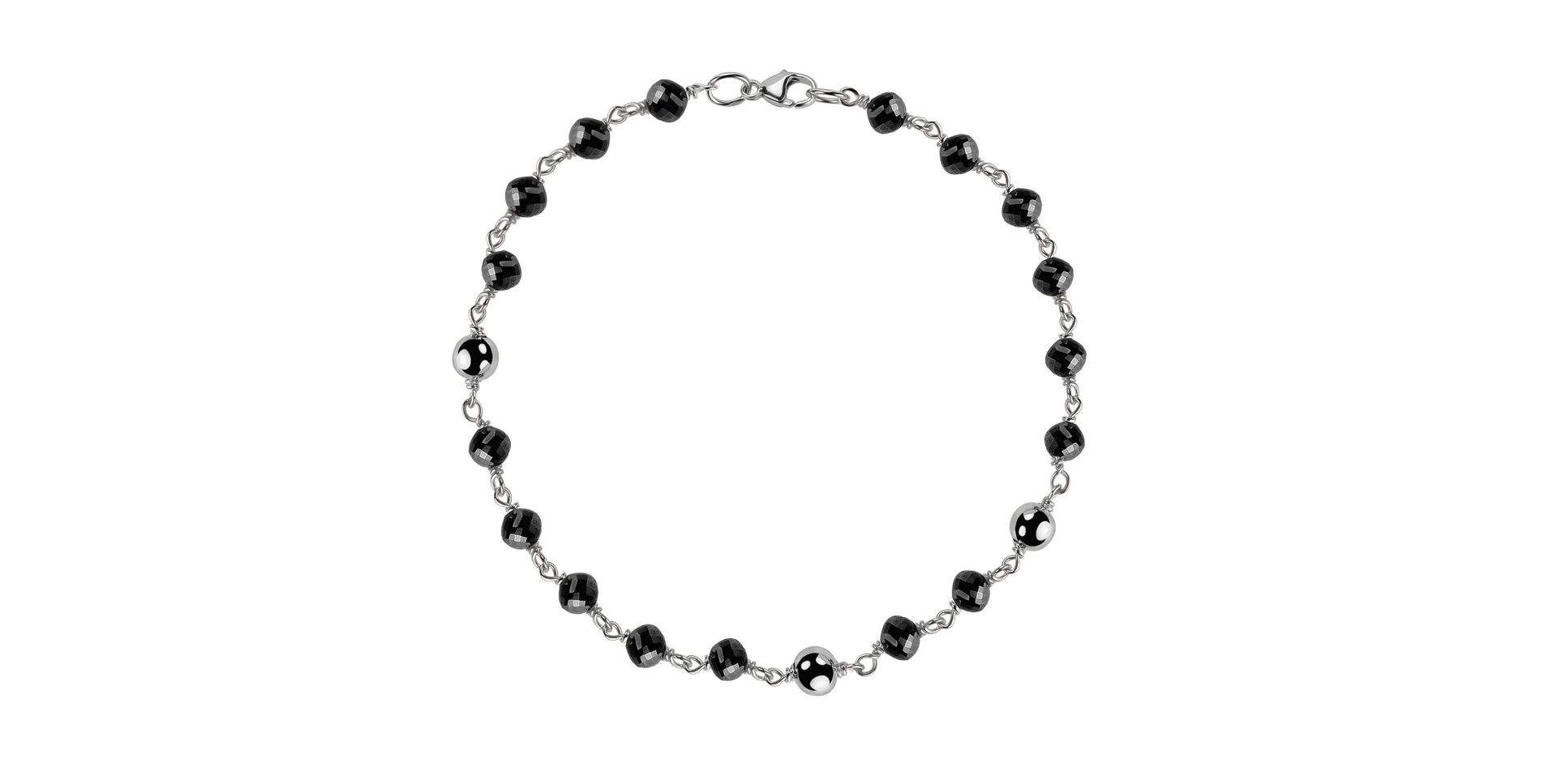 Bracelet with black diamonds Donatella