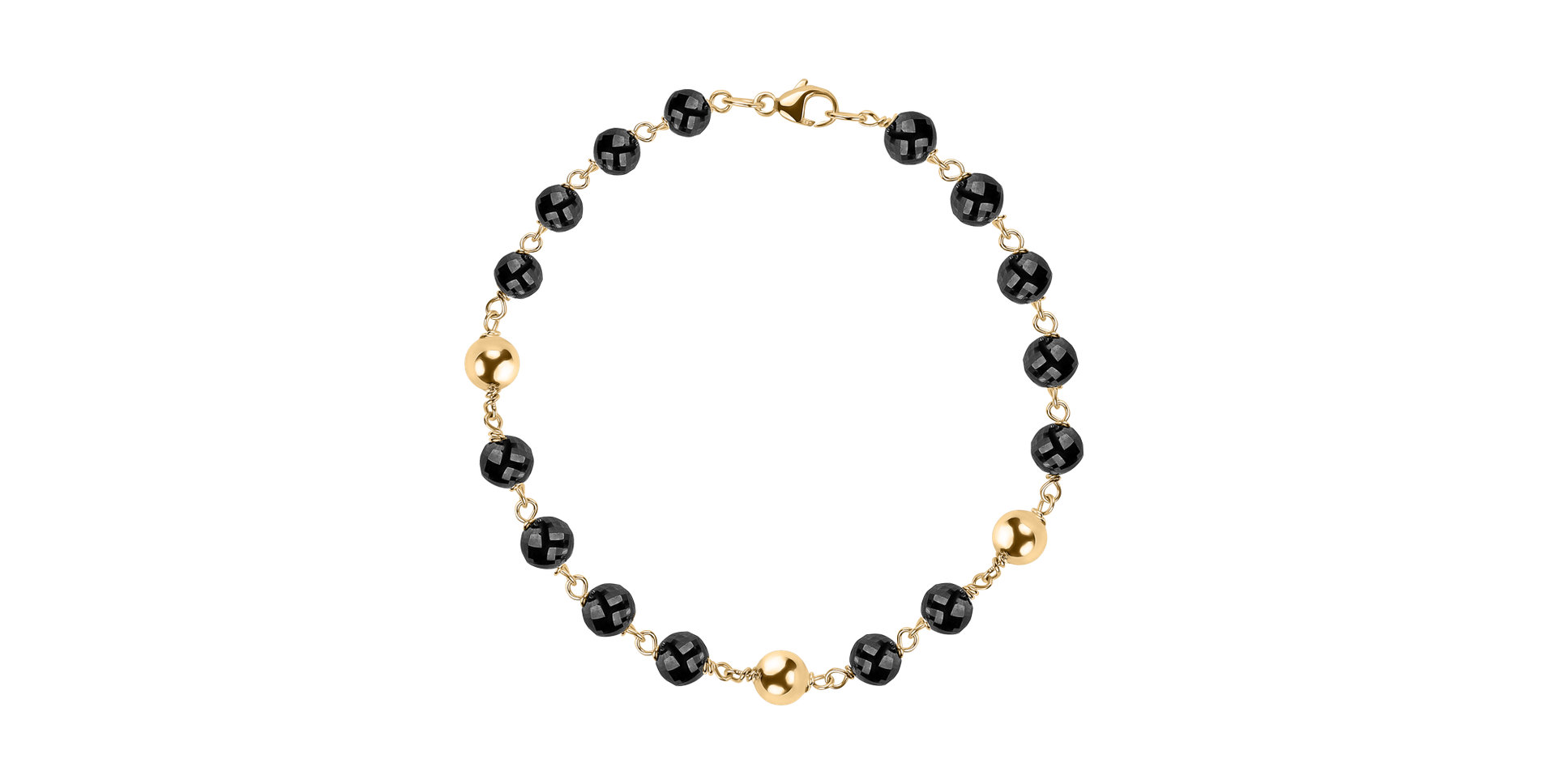 Bracelet with black diamonds Donatella