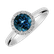 Diamond ring with Topaz London Bonbon4