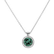 Diamond necklace with Topaz Moondust4