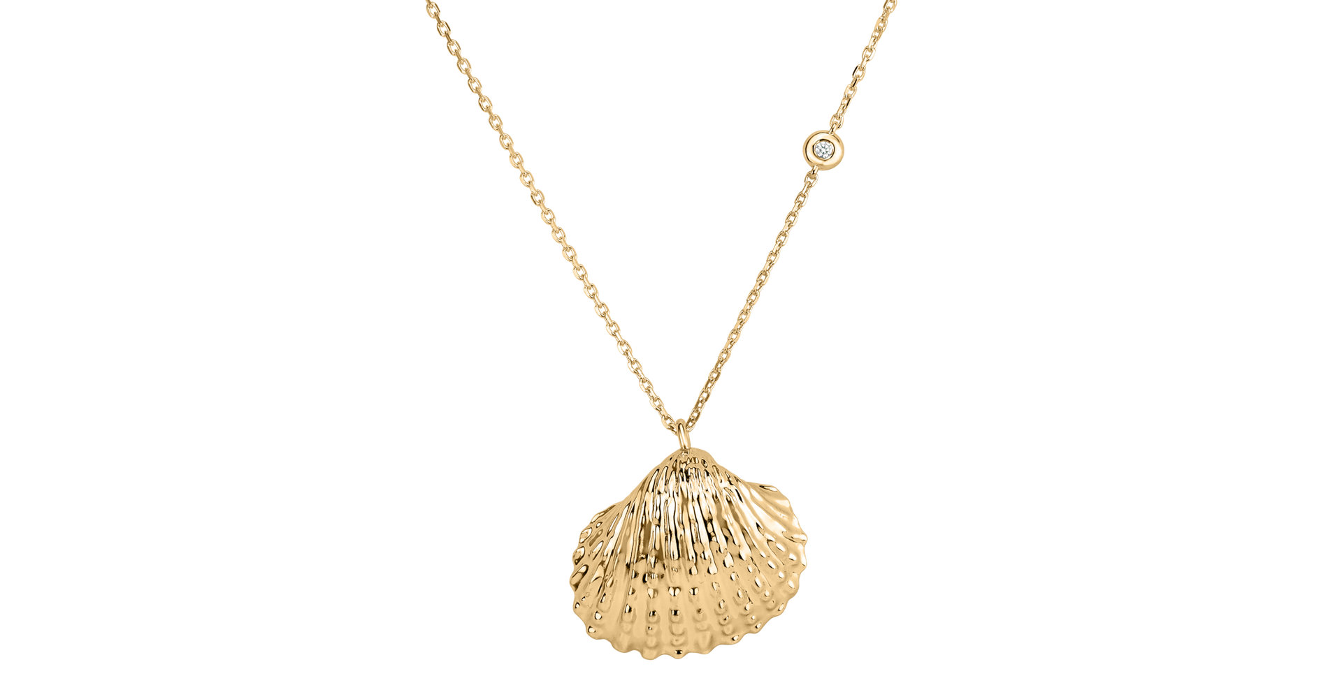 Diamond necklace Luxury Clam