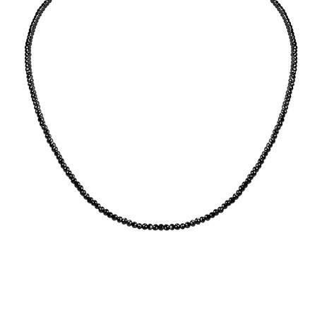 Necklace with black diamonds Bubbling Soap