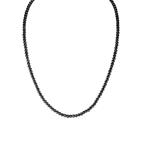 Necklace with black diamonds Bubbling Soap