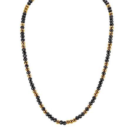 Necklace with black diamonds Night Chain