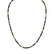Necklace with black diamonds Night Chain4