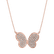 Diamond necklace Underestimated Butterfly3