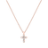 Diamond necklace Glossy Cross5
