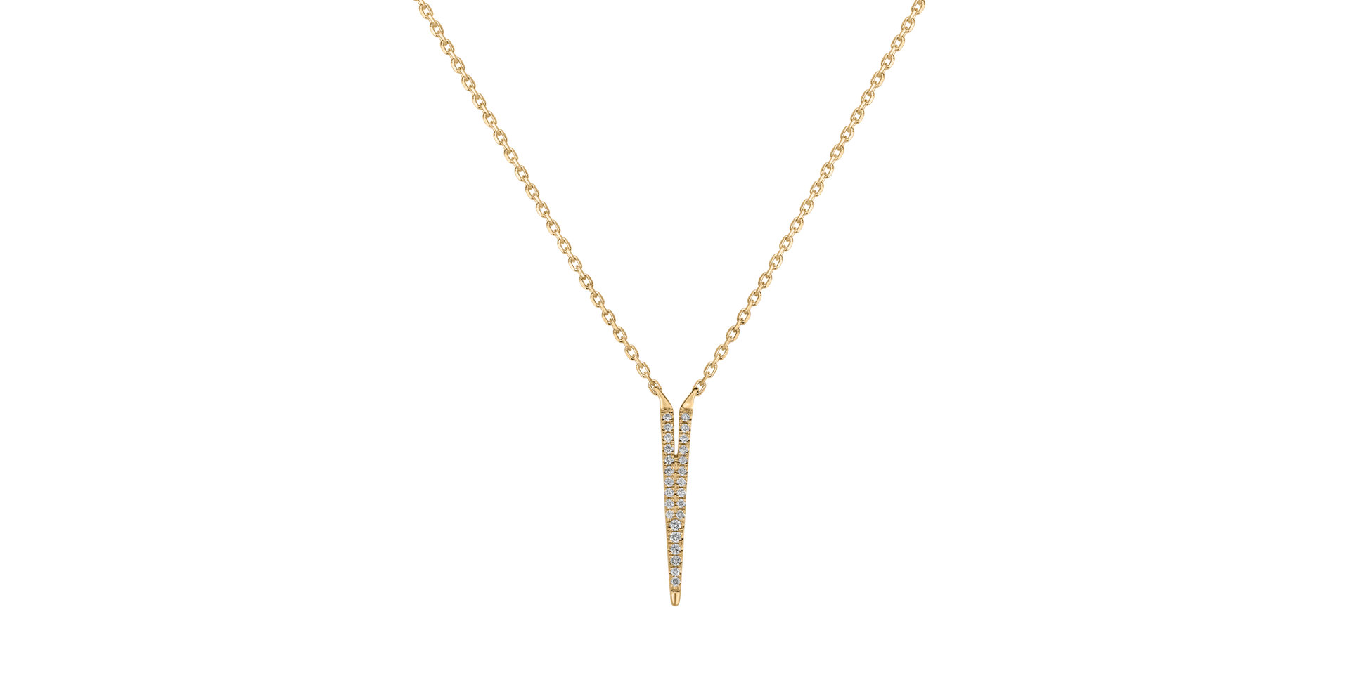 Diamond necklace Broken Glamour