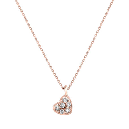 Diamond necklace Amorous Feeling