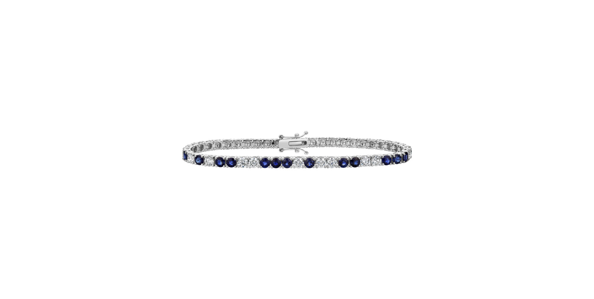 Diamond bracelet with Sapphire Aurorra