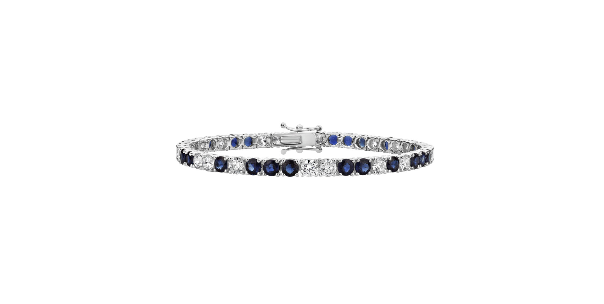 Diamond bracelet with Sapphire Belissia