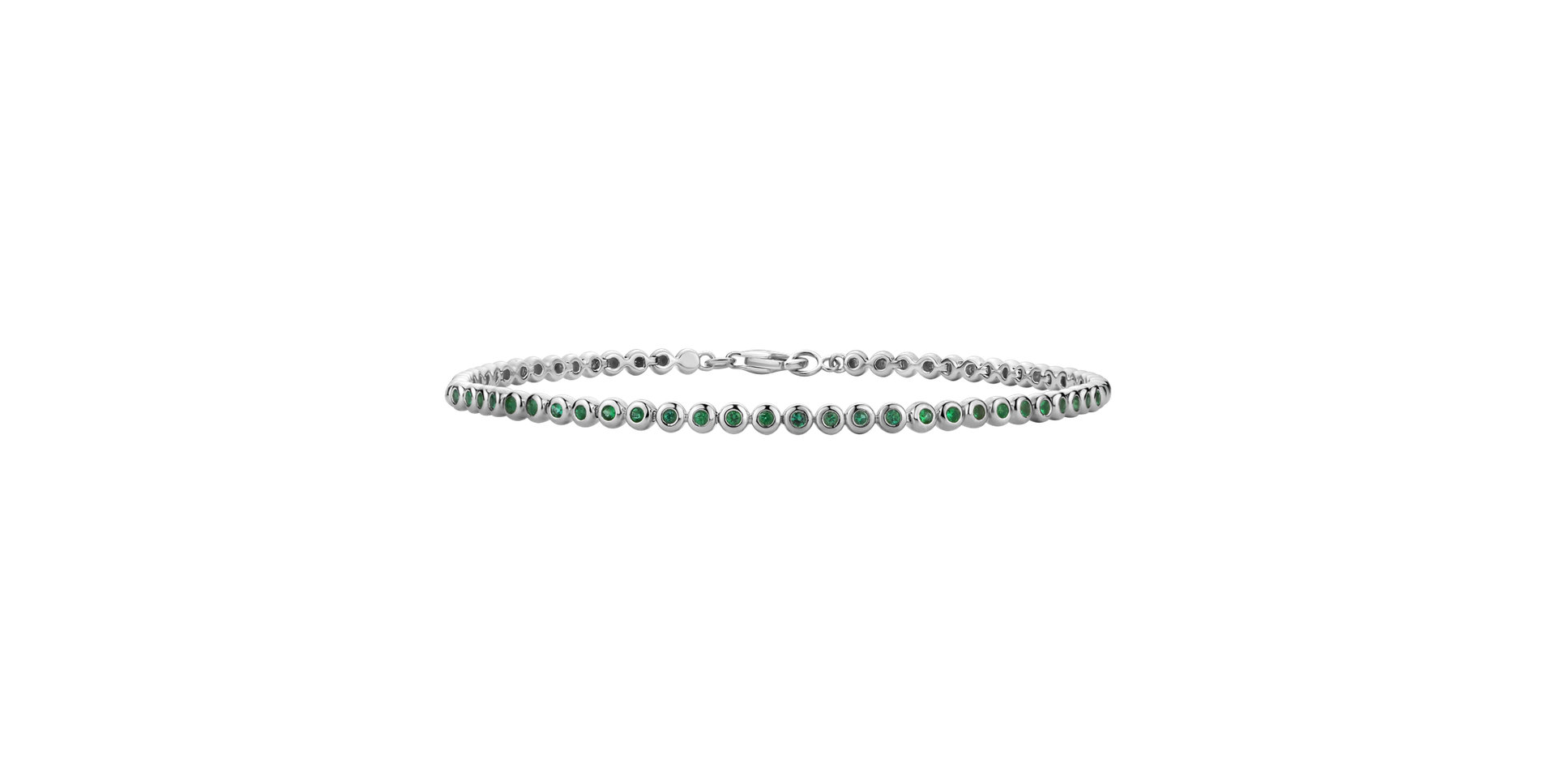 Bracelet with Emerald Essential Spendour