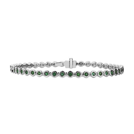 Bracelet with Emerald Essential Brilliance