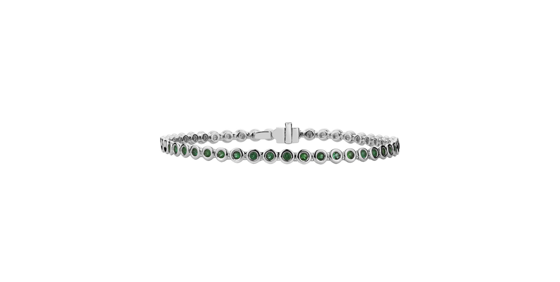 Bracelet with Emerald Essential Brilliance