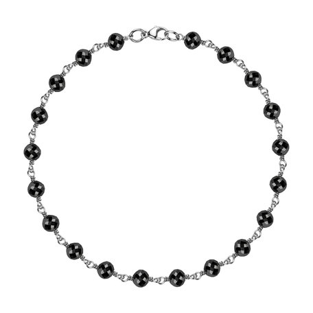 Bracelet with black diamonds Dark Melody