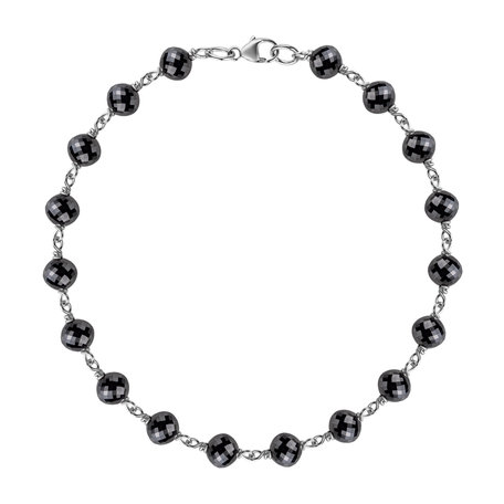 Bracelet with black diamonds Dark Melody