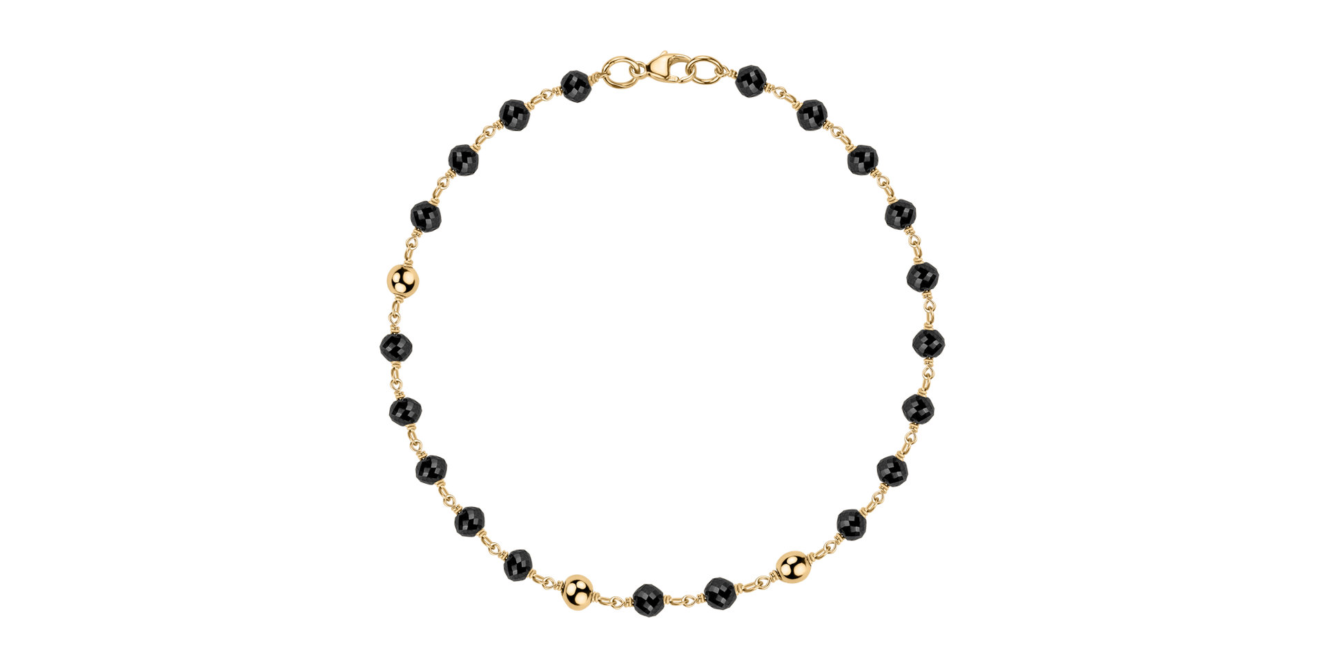 Bracelet with black diamonds Donatella