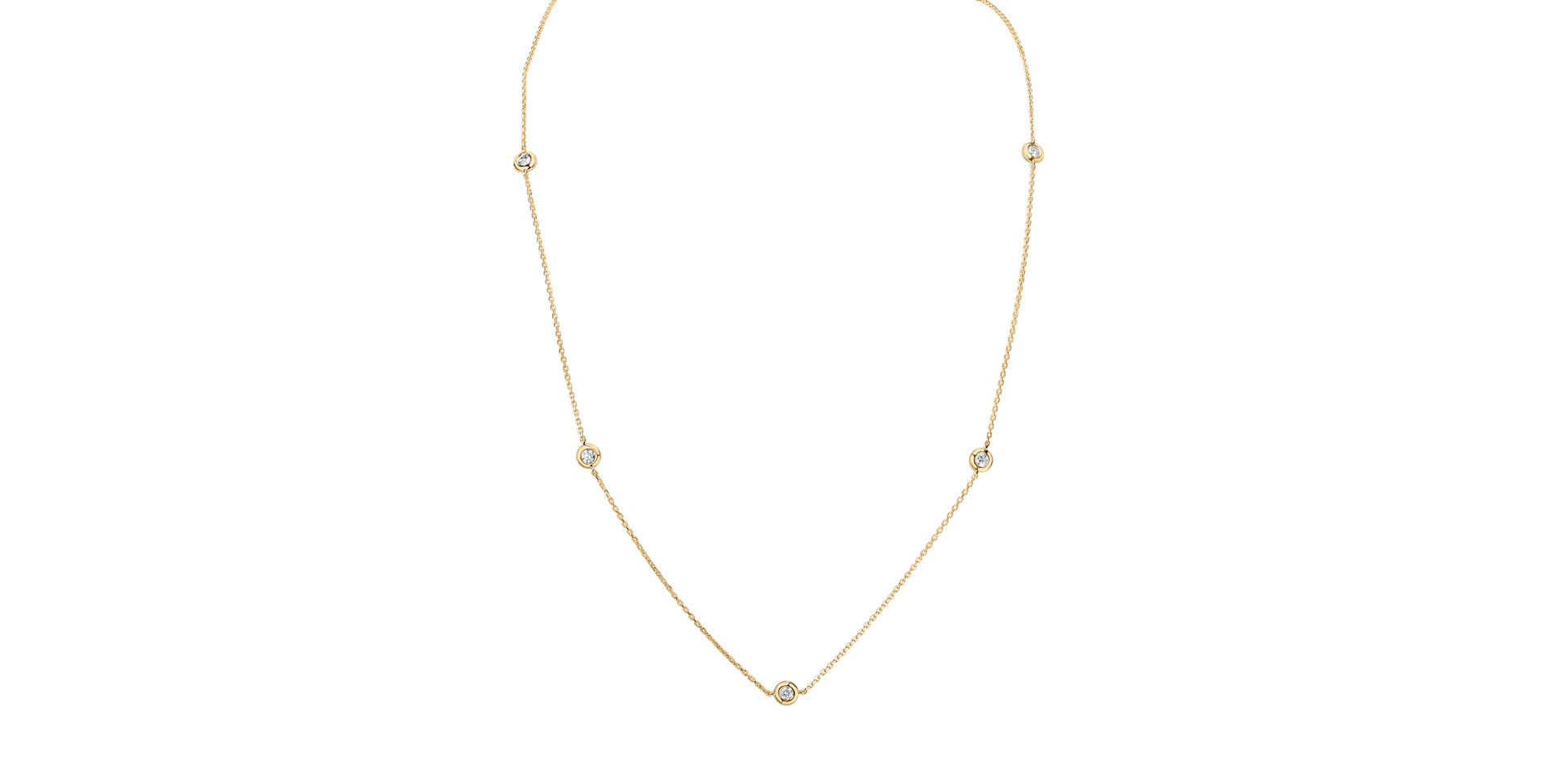 Diamond necklace Sparkling Dots