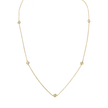 Diamond necklace Sparkling Dots