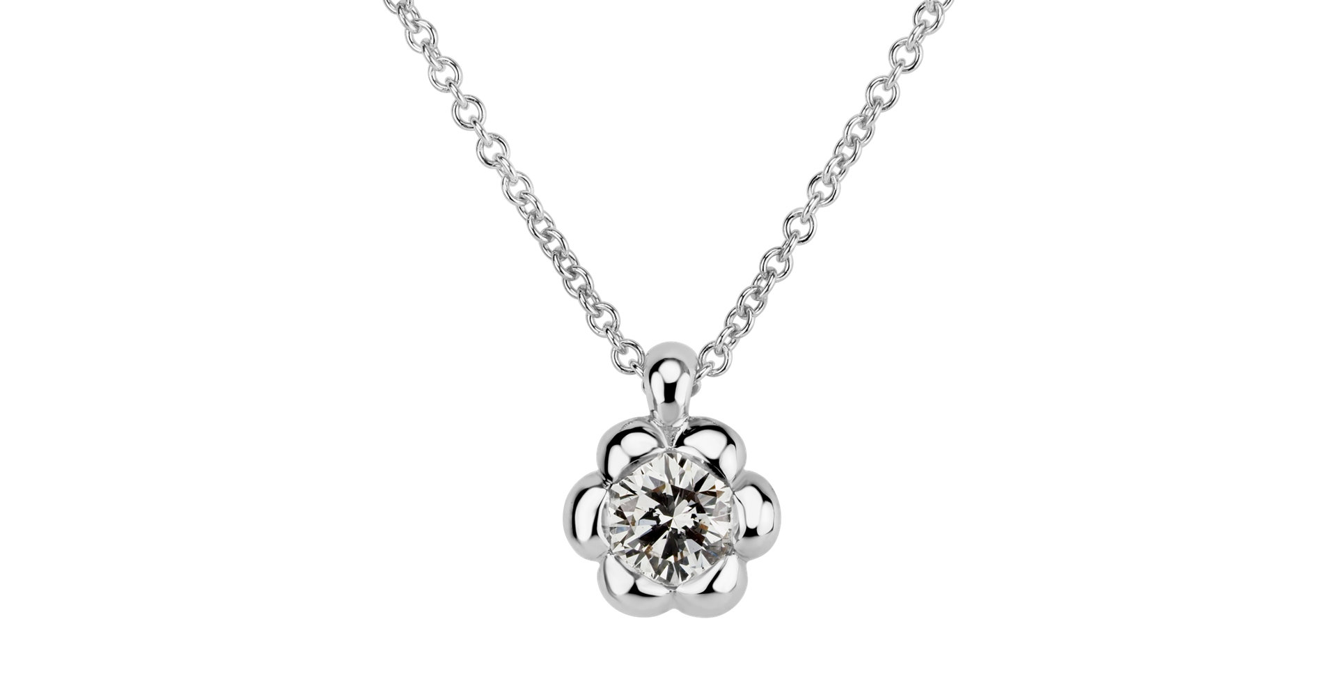 Diamond necklace Blooming Love