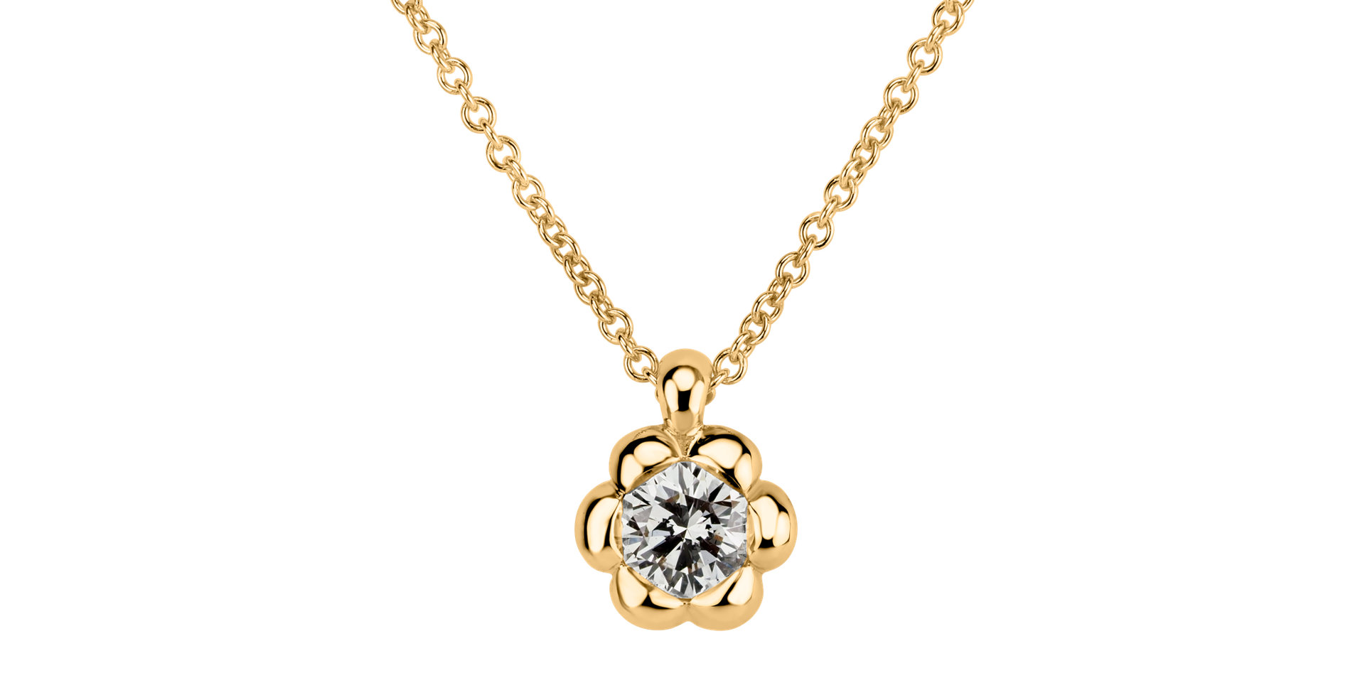 Diamond necklace Blooming Love