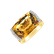 Ring with Citrine and diamonds Cleantha4