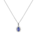 Diamond necklace with Sapphire Princess Sparkle4