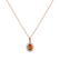 Diamond necklace with Sapphire Princess Sparkle4