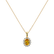 Diamond necklace with Sapphire Princess Sparkle4