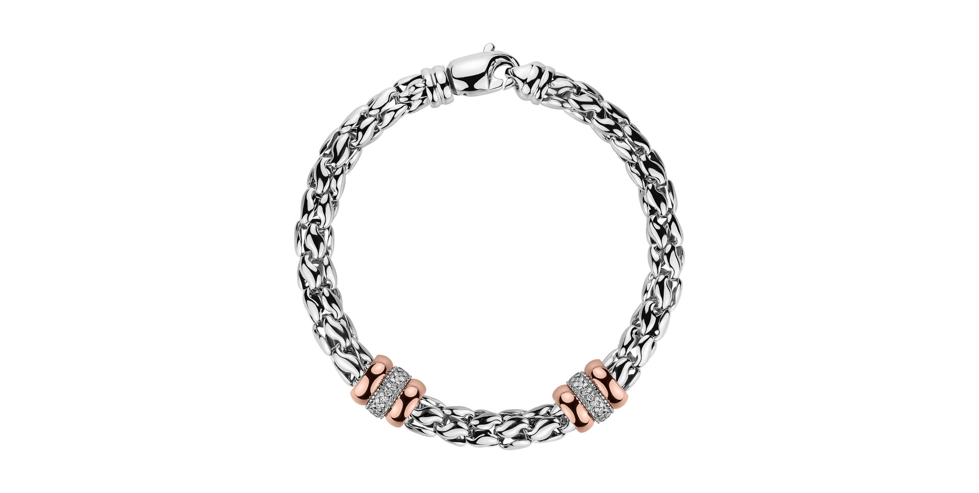 Bracelet with diamonds Samuel