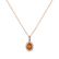 Diamond necklace with Sapphire Princess Essence4