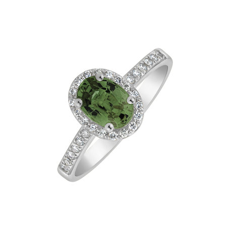 Diamond ring with Sapphire Princess Desperation